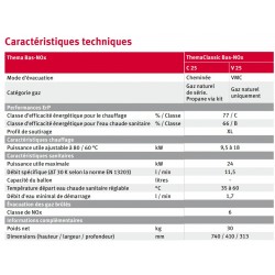Chaudière ThemaClassic Bas-Nox Saunier Duval